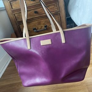 Coach Purse/Totebag - Purple